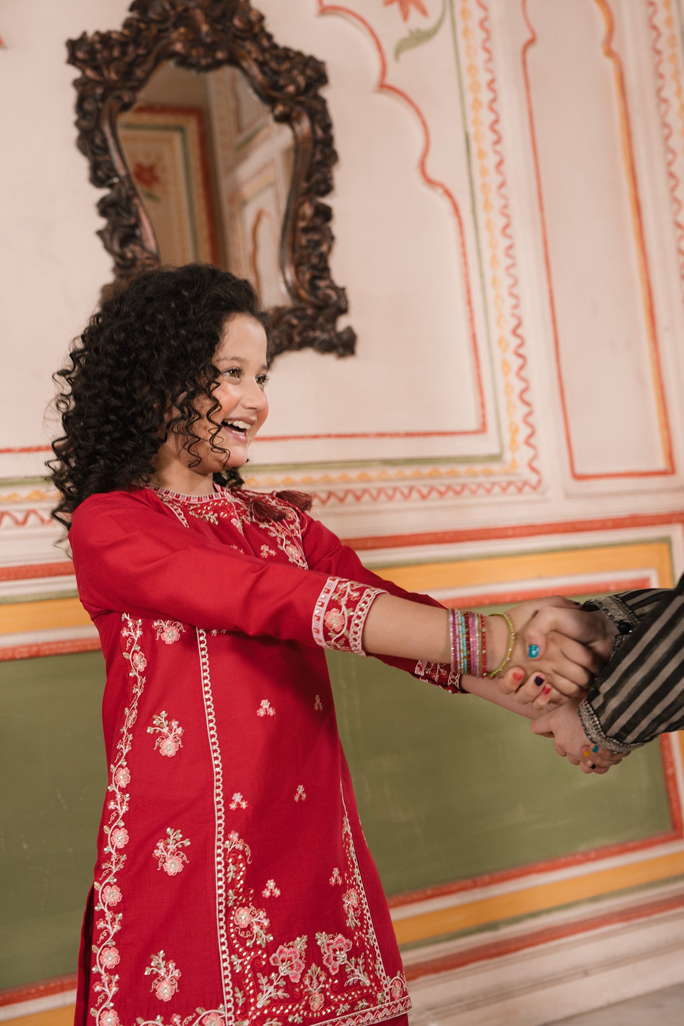 EMBROIDERED SUIT (E0692/404/416)