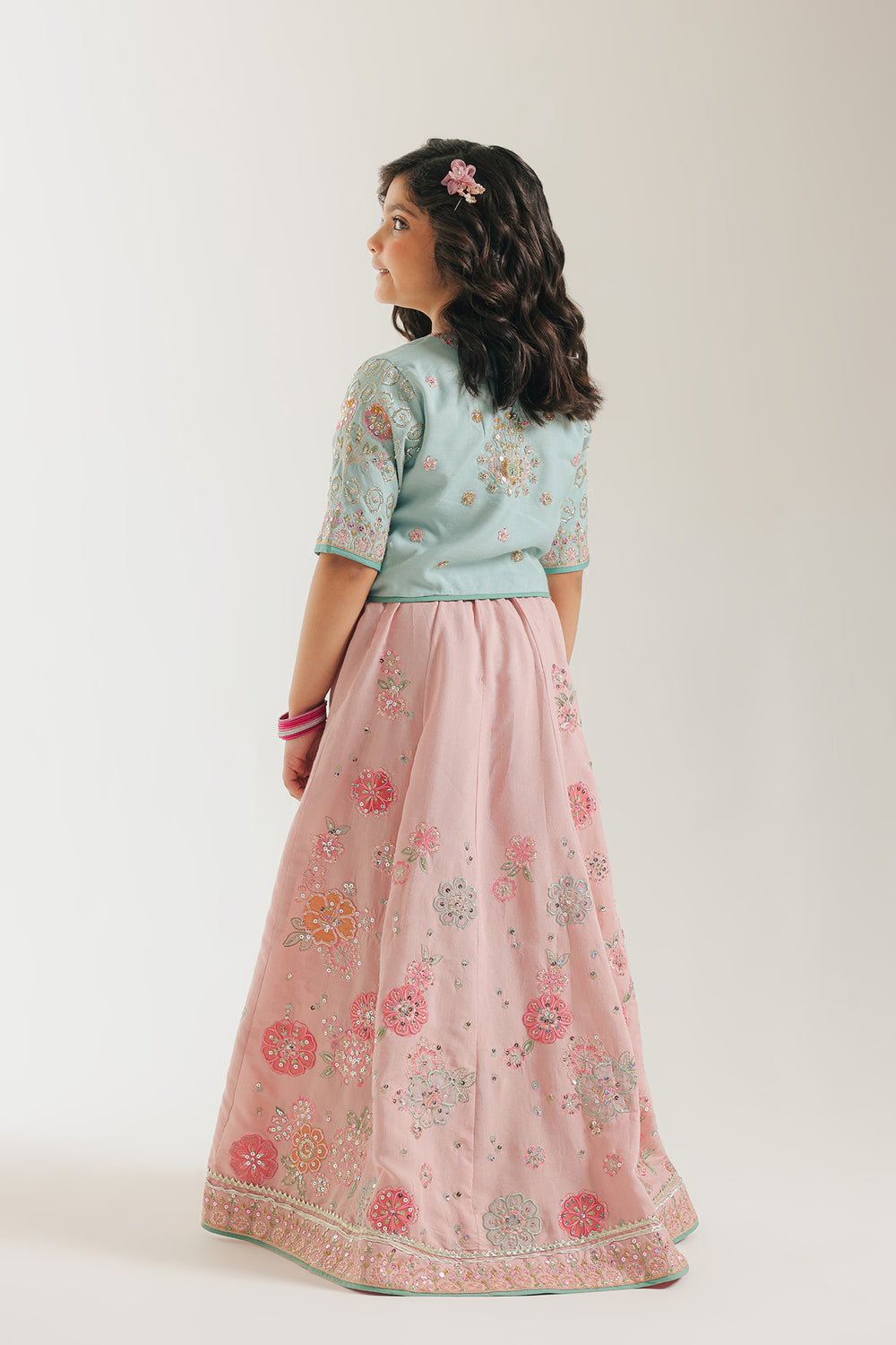 EMBROIDERED SUIT (E0229/415/720)