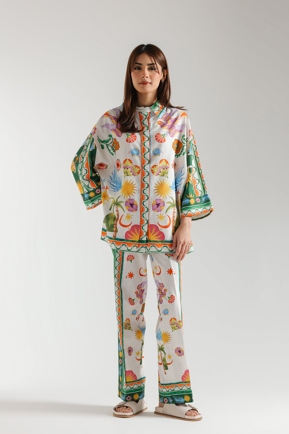 PRINTED SUIT (E0614/106/002)