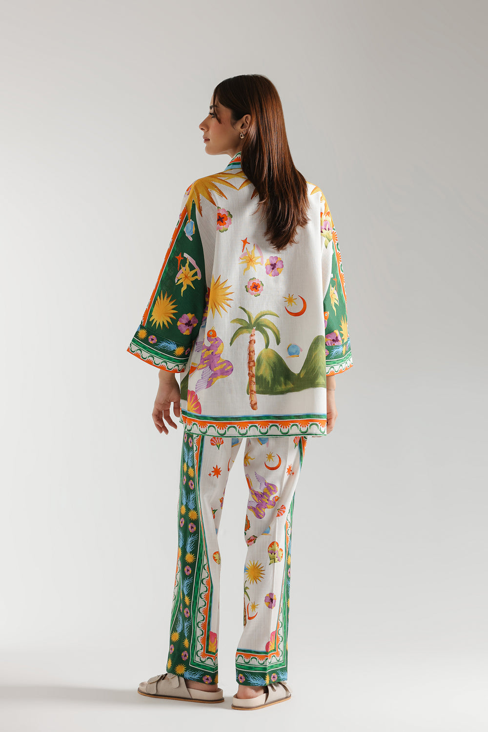 PRINTED SUIT (E0614/106/002)