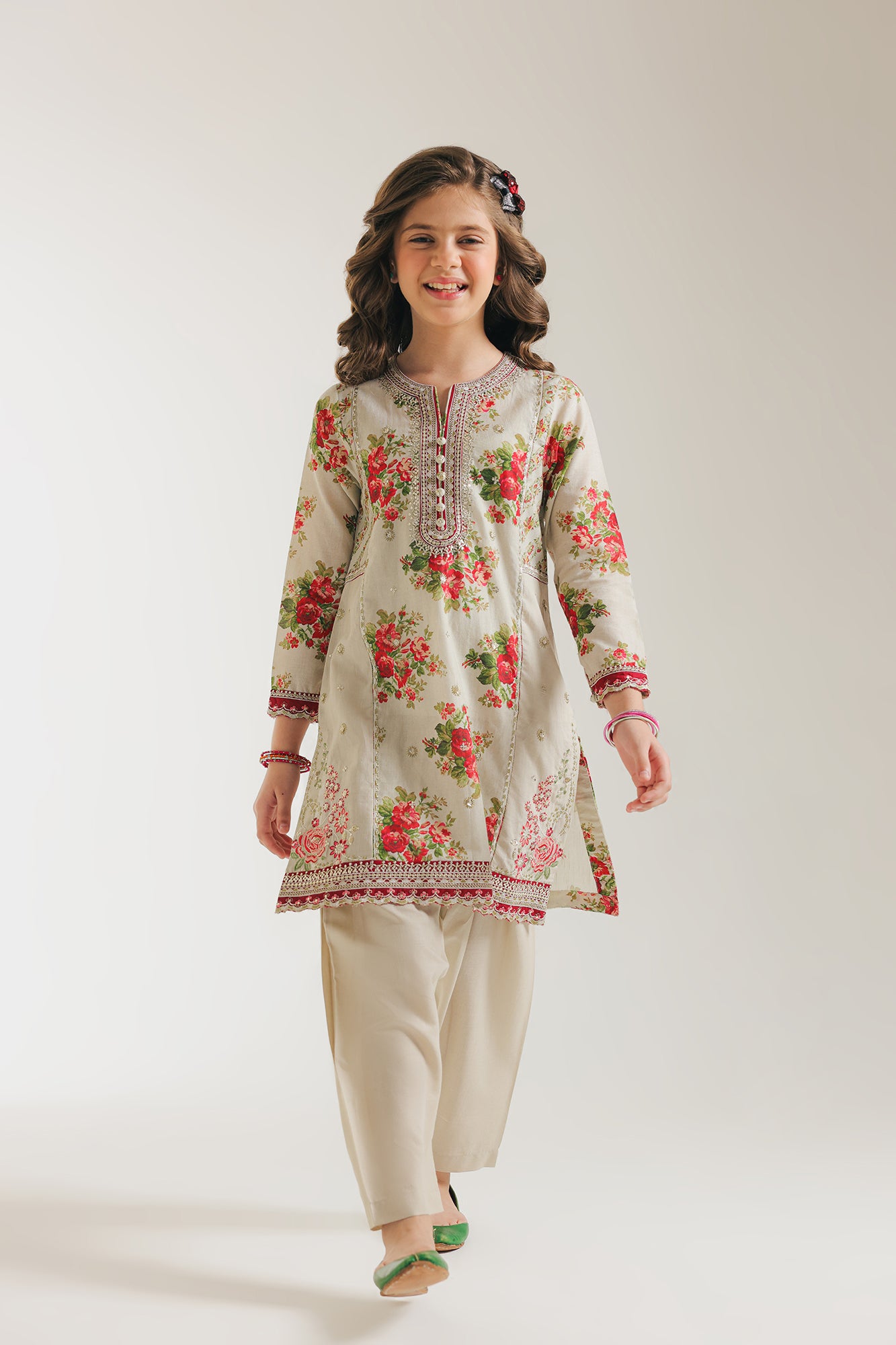 EMBROIDERED SUIT (E0665/404/006)