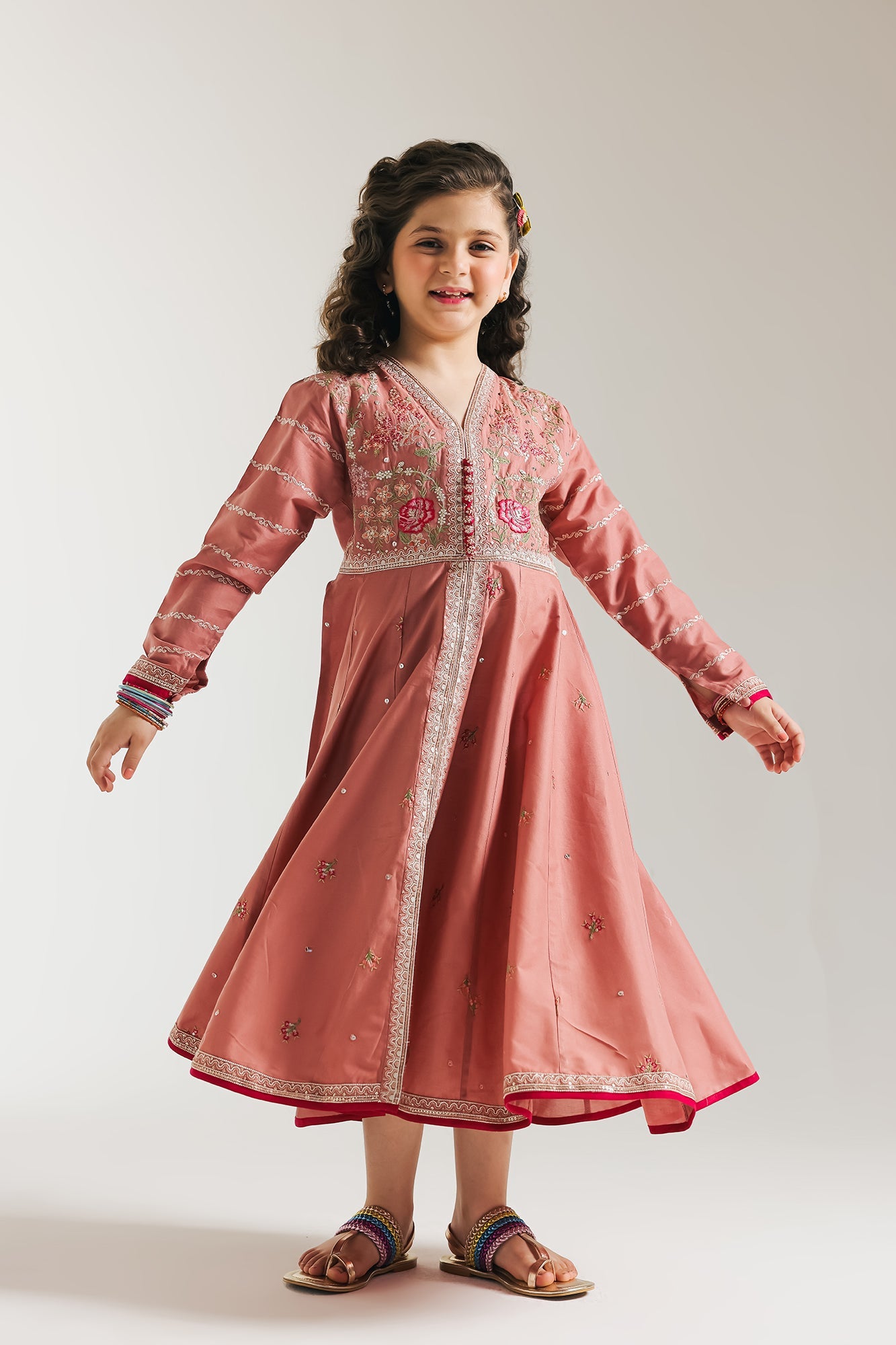 EMBROIDERED PISHWAS (E0690/404/805)