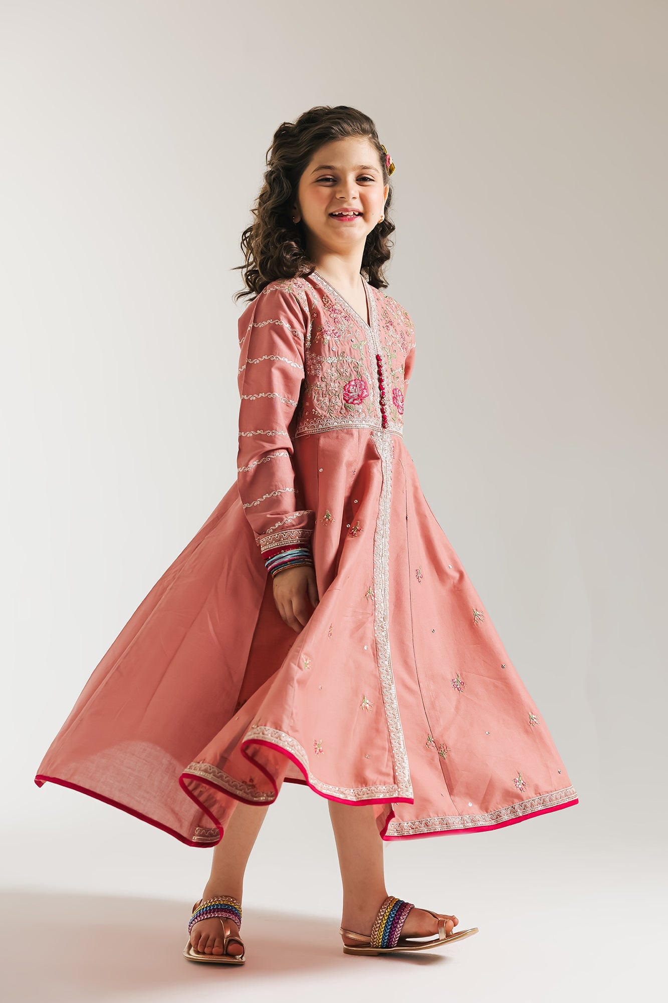 EMBROIDERED PISHWAS (E0690/404/805)