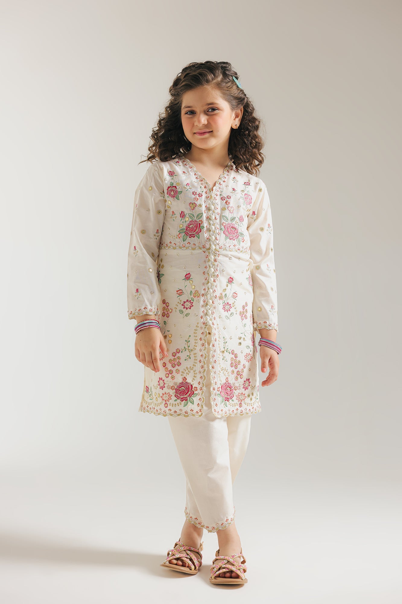 EMBROIDERED SUIT (E0699/404/002)