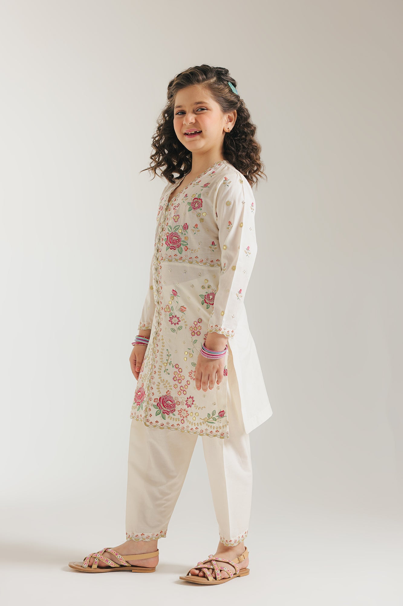 EMBROIDERED SUIT (E0699/404/002)