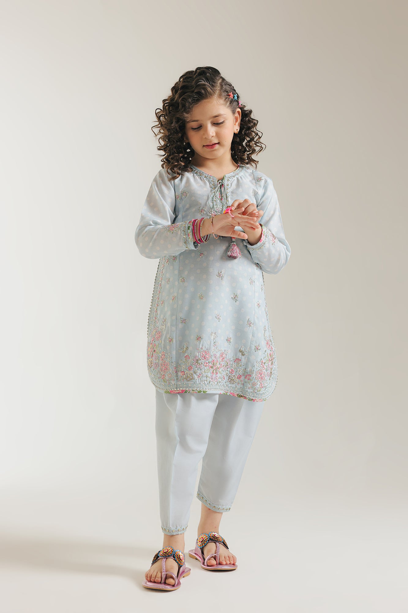 EMBROIDERED SUIT (E0705/404/617)