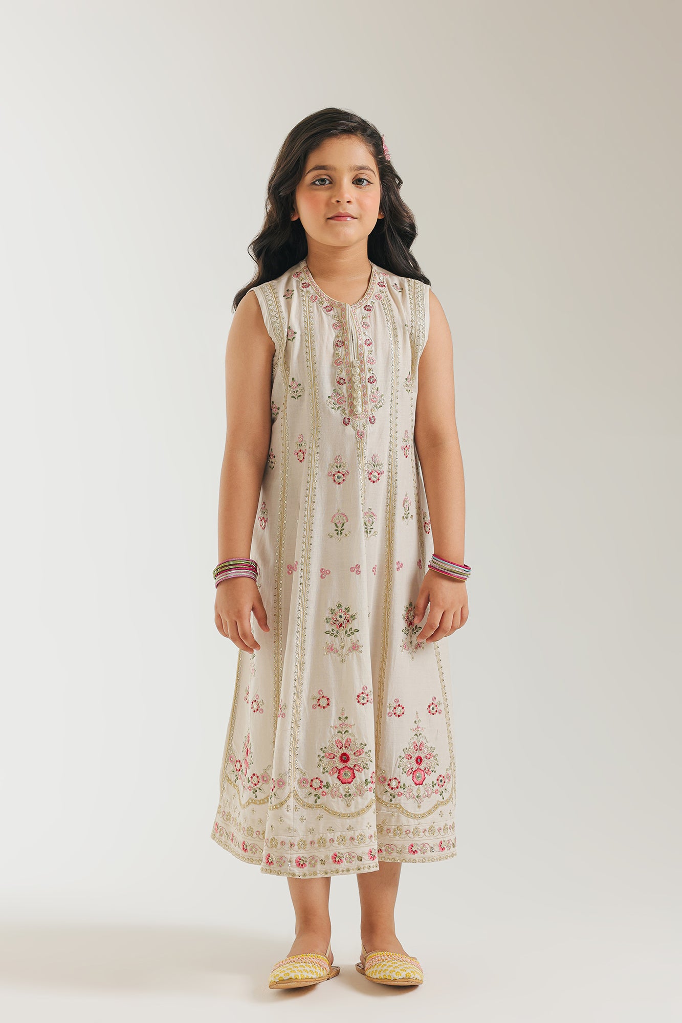 EMBROIDERED DRESS (E404/006/0727)