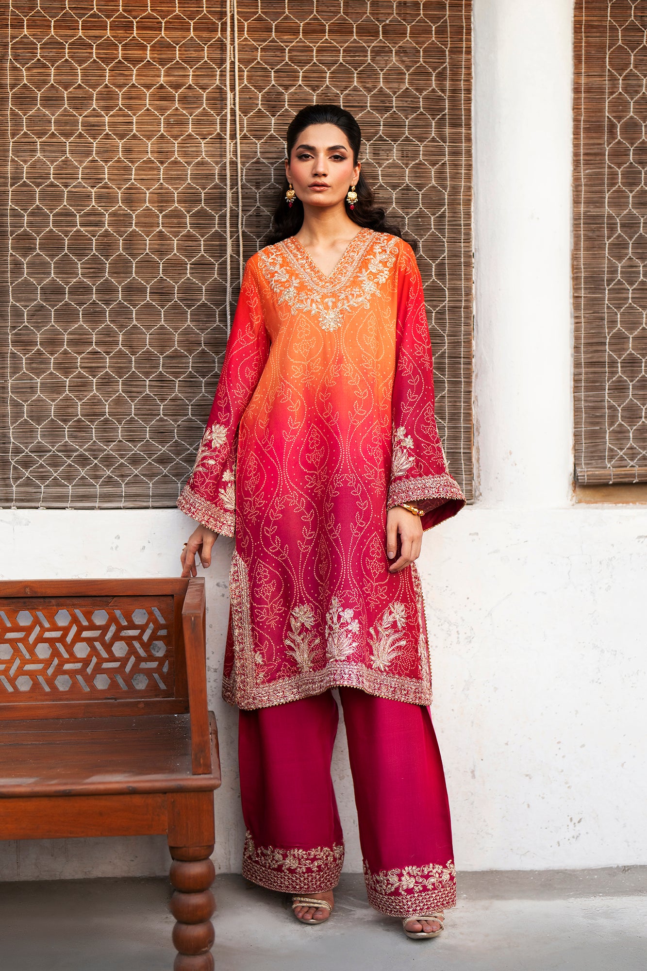 EMBROIDERED SUIT (E0792/104/212)