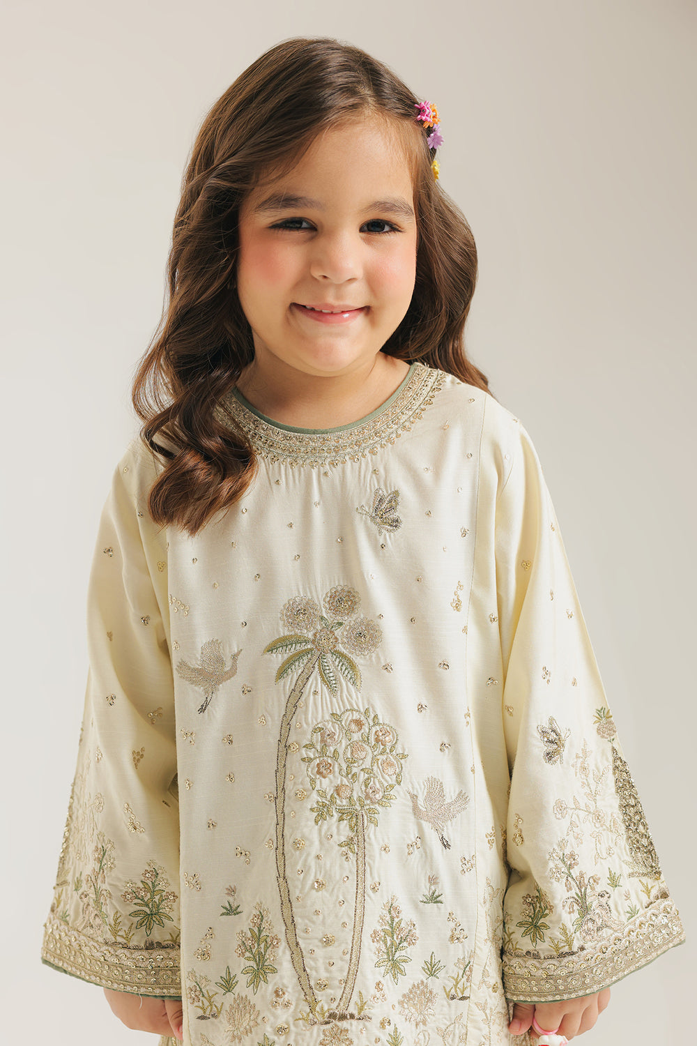 EMBROIDERED SUIT (E0809/404/115)