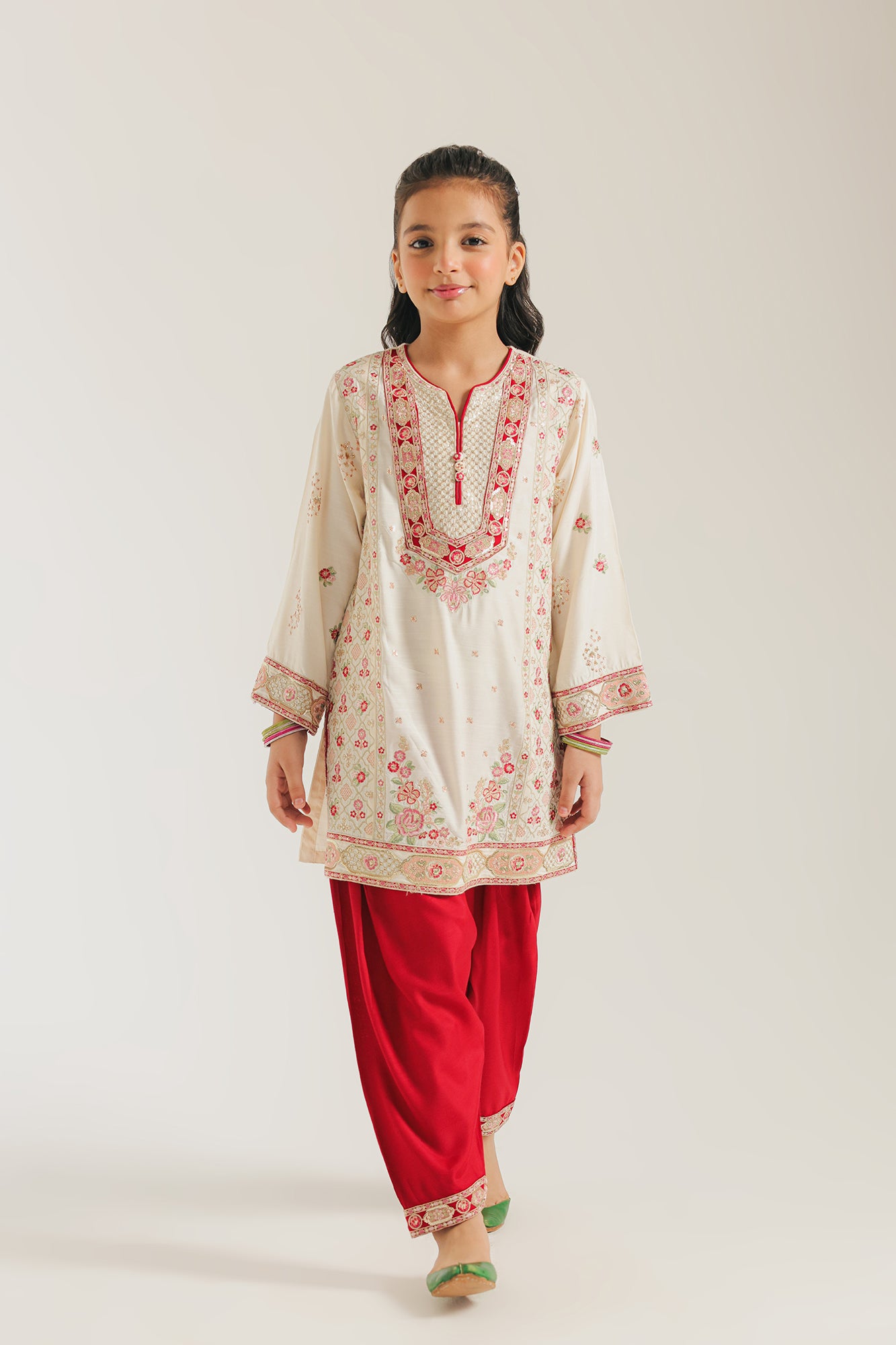 EMBROIDERED SUIT (E0815/404/002)