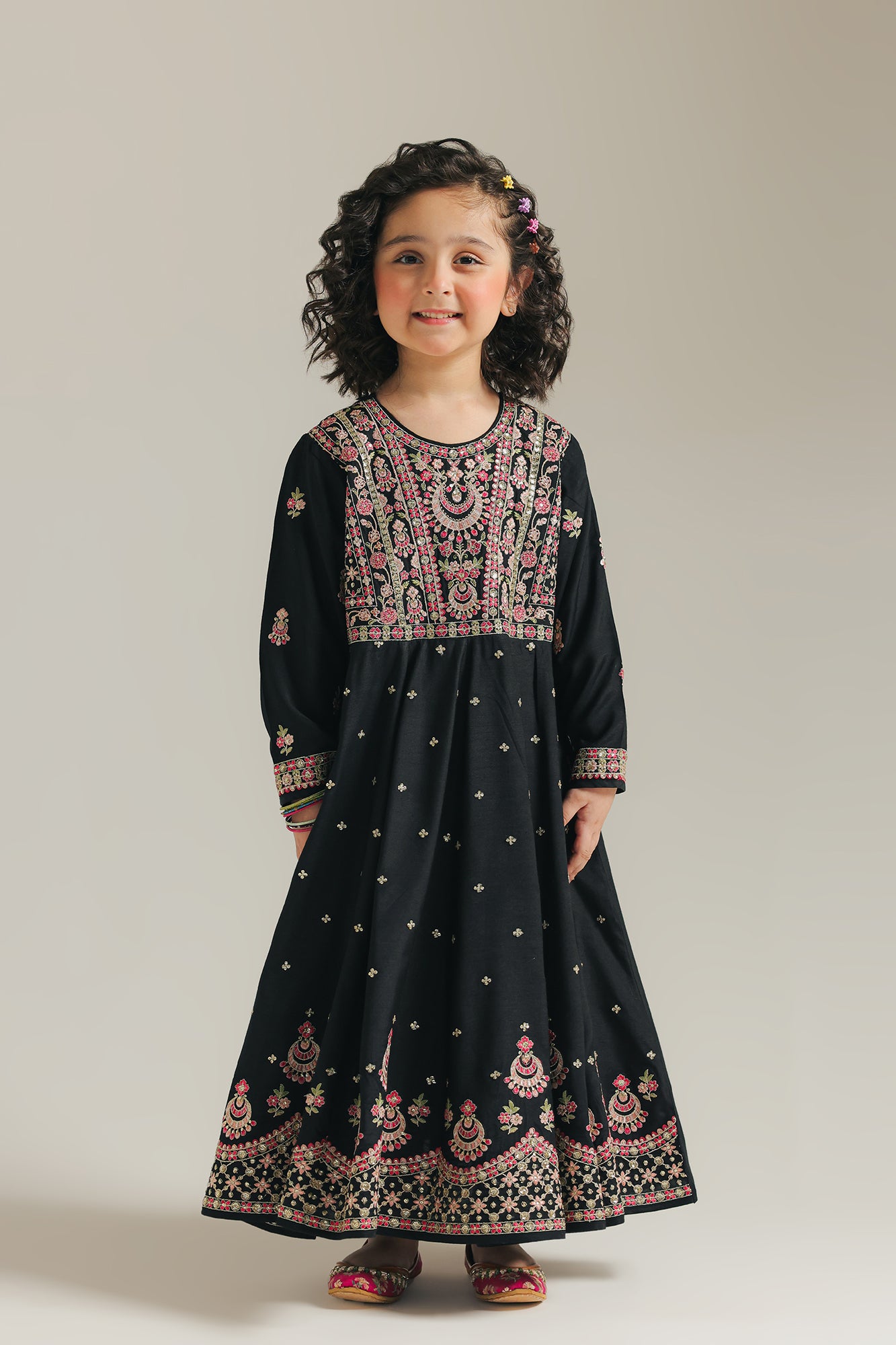EMBROIDERED DRESS (E0822/404/902)