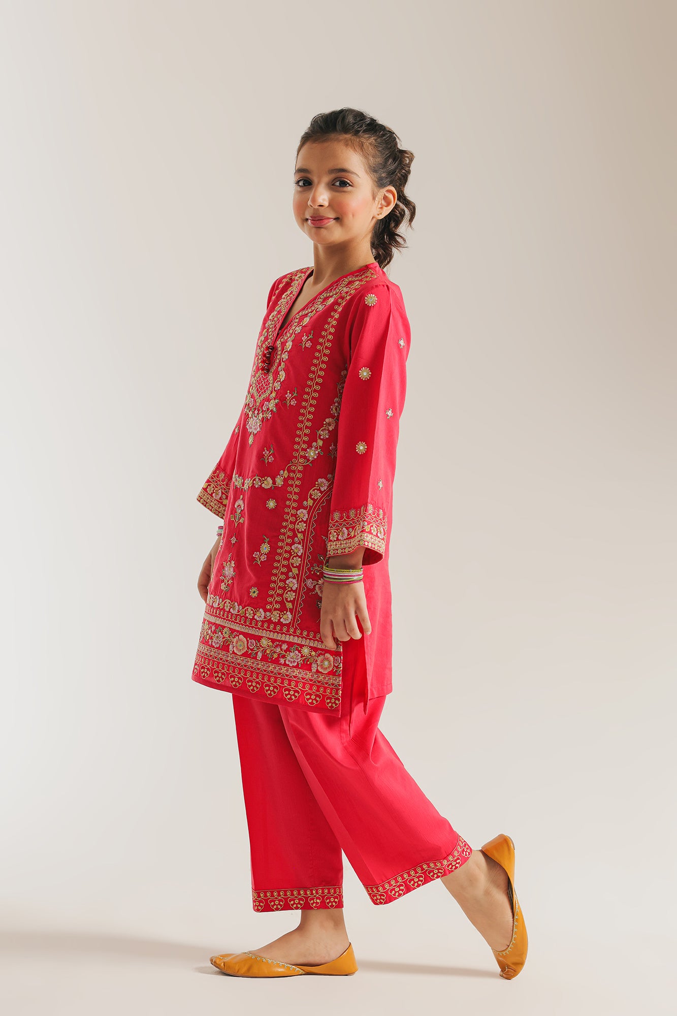 EMBROIDERED SUIT (E0849/404/418)