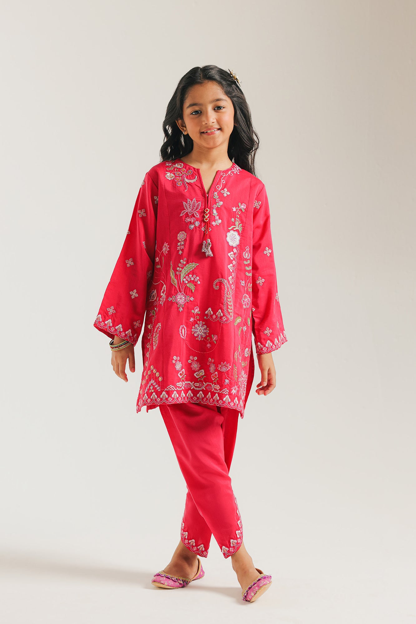 EMBROIDERED SUIT (E0859/404/308)