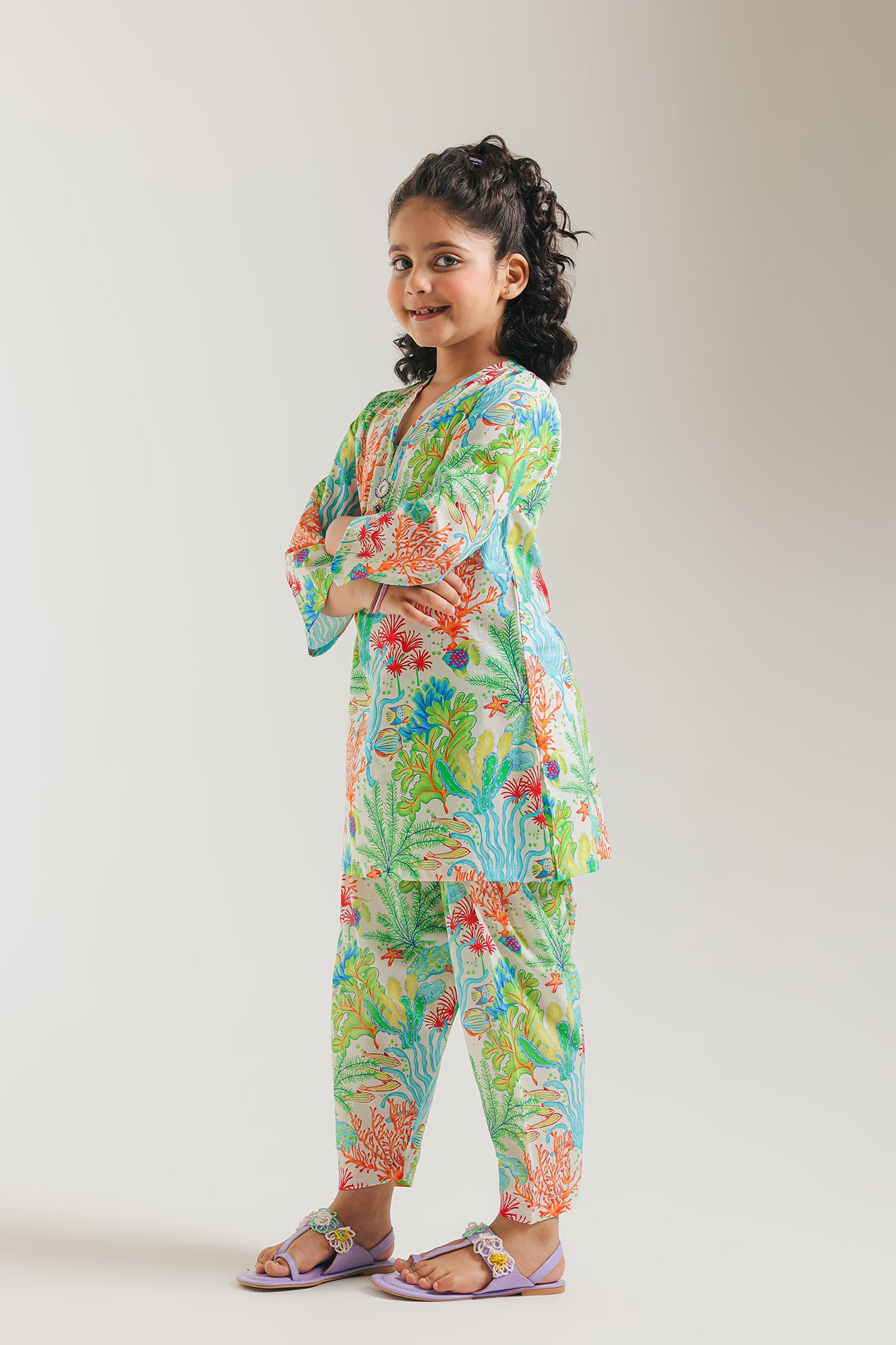 PRINTED SUIT (E1156/402/002)