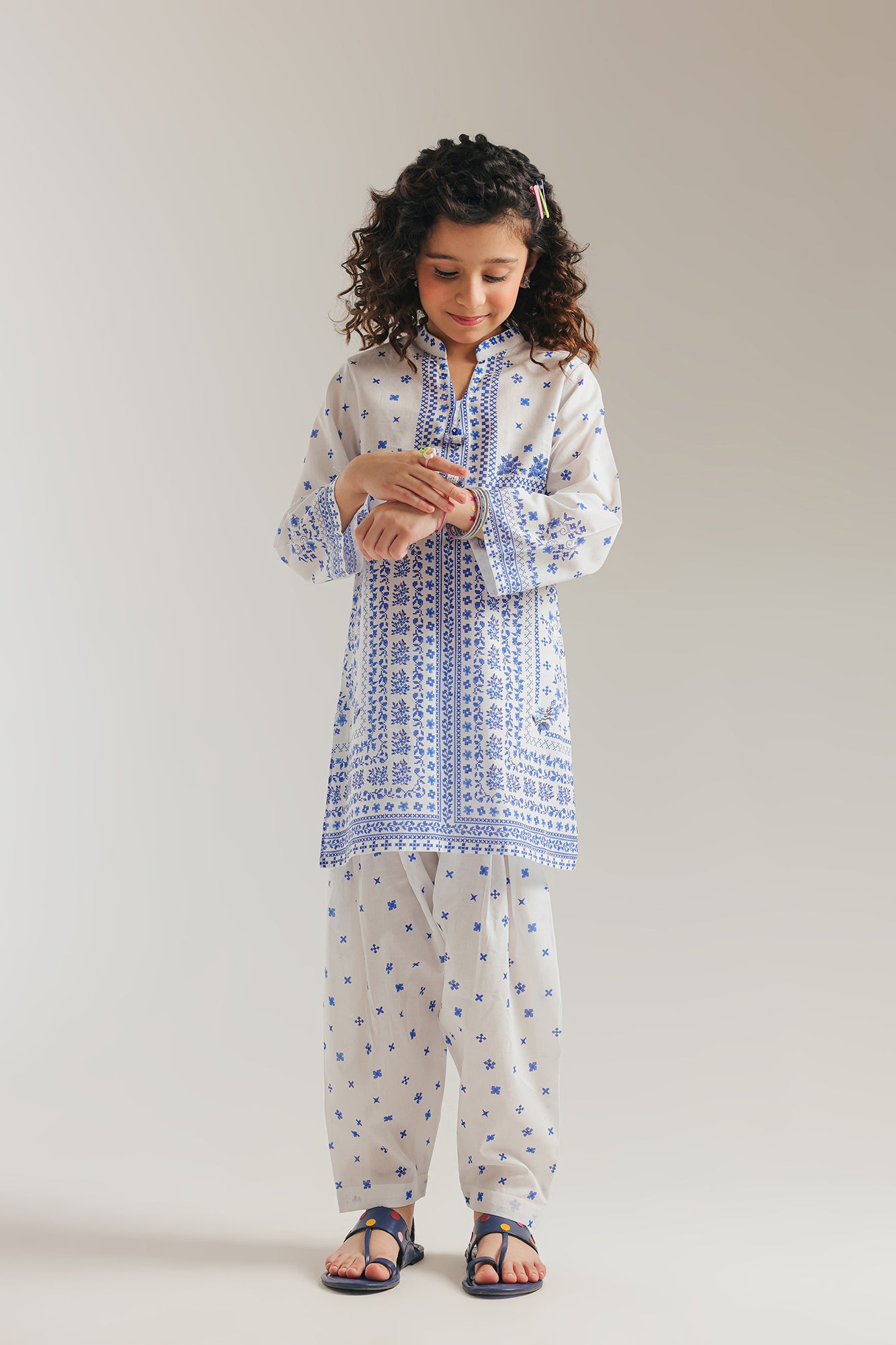 PRINTED SUIT (E1183/402/005)