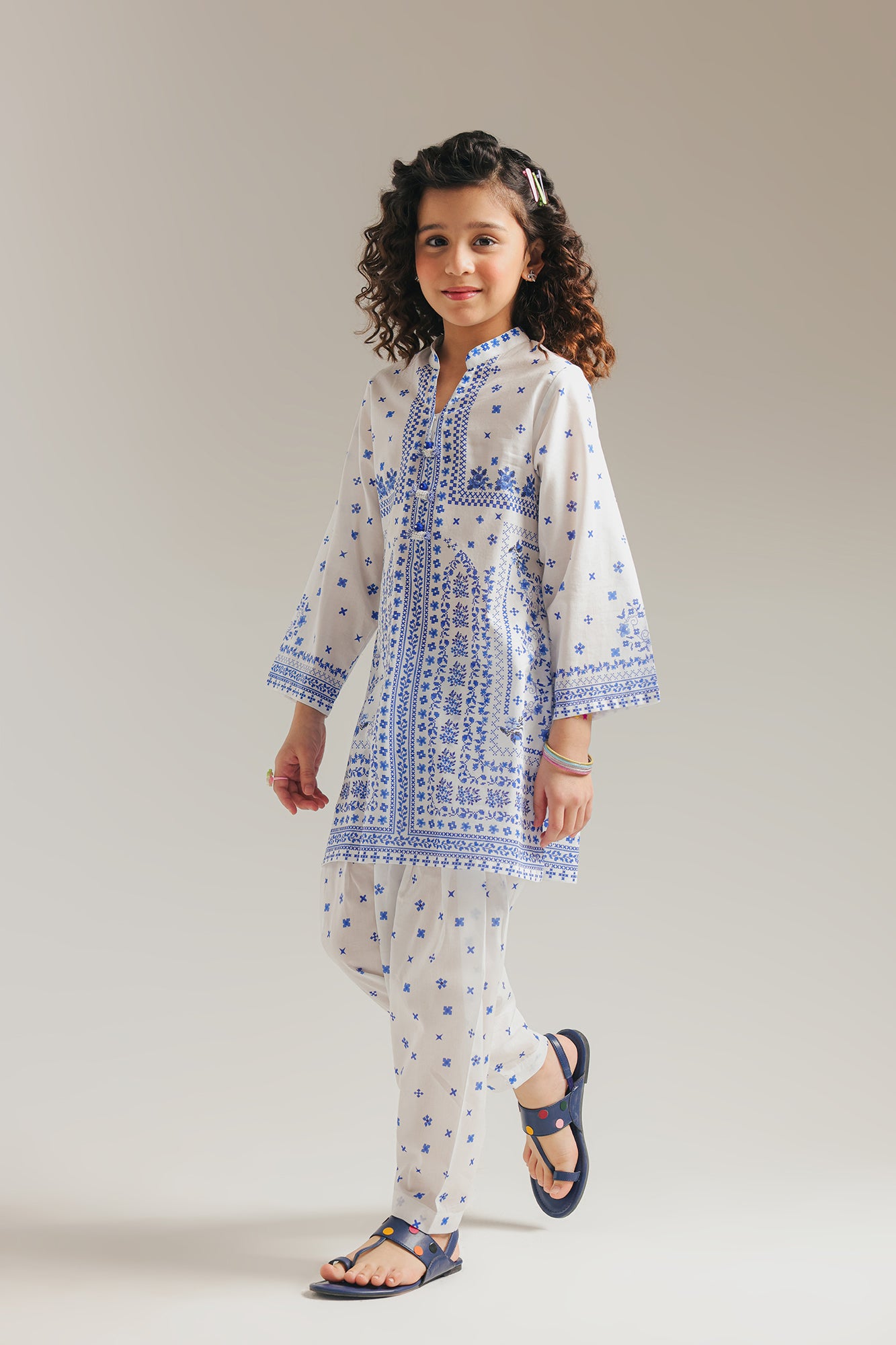 PRINTED SUIT (E1183/402/005)