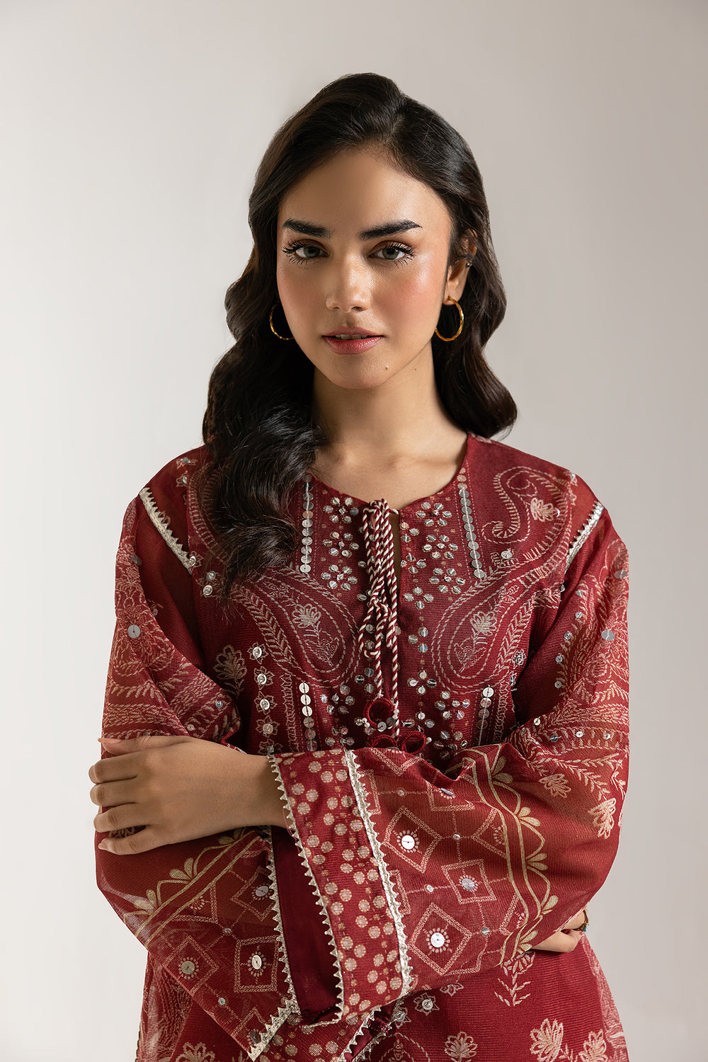 EMBROIDERED SUIT (E3075/103/414)
