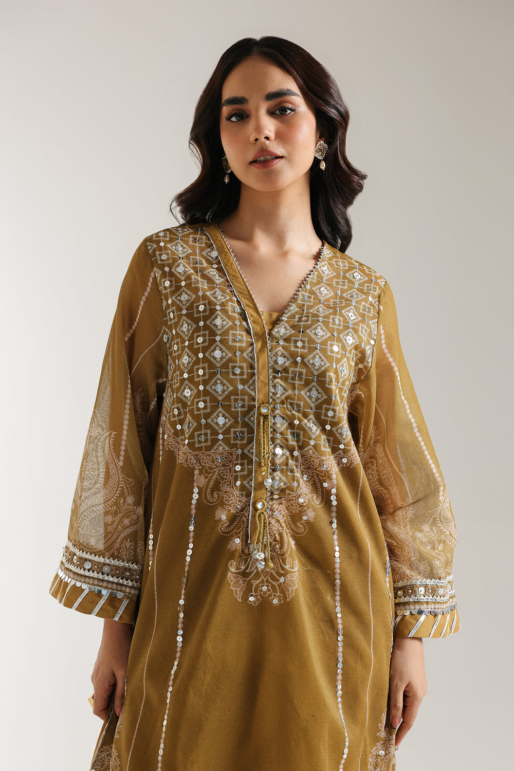 EMBROIDERED SUIT (E3076/103/102)
