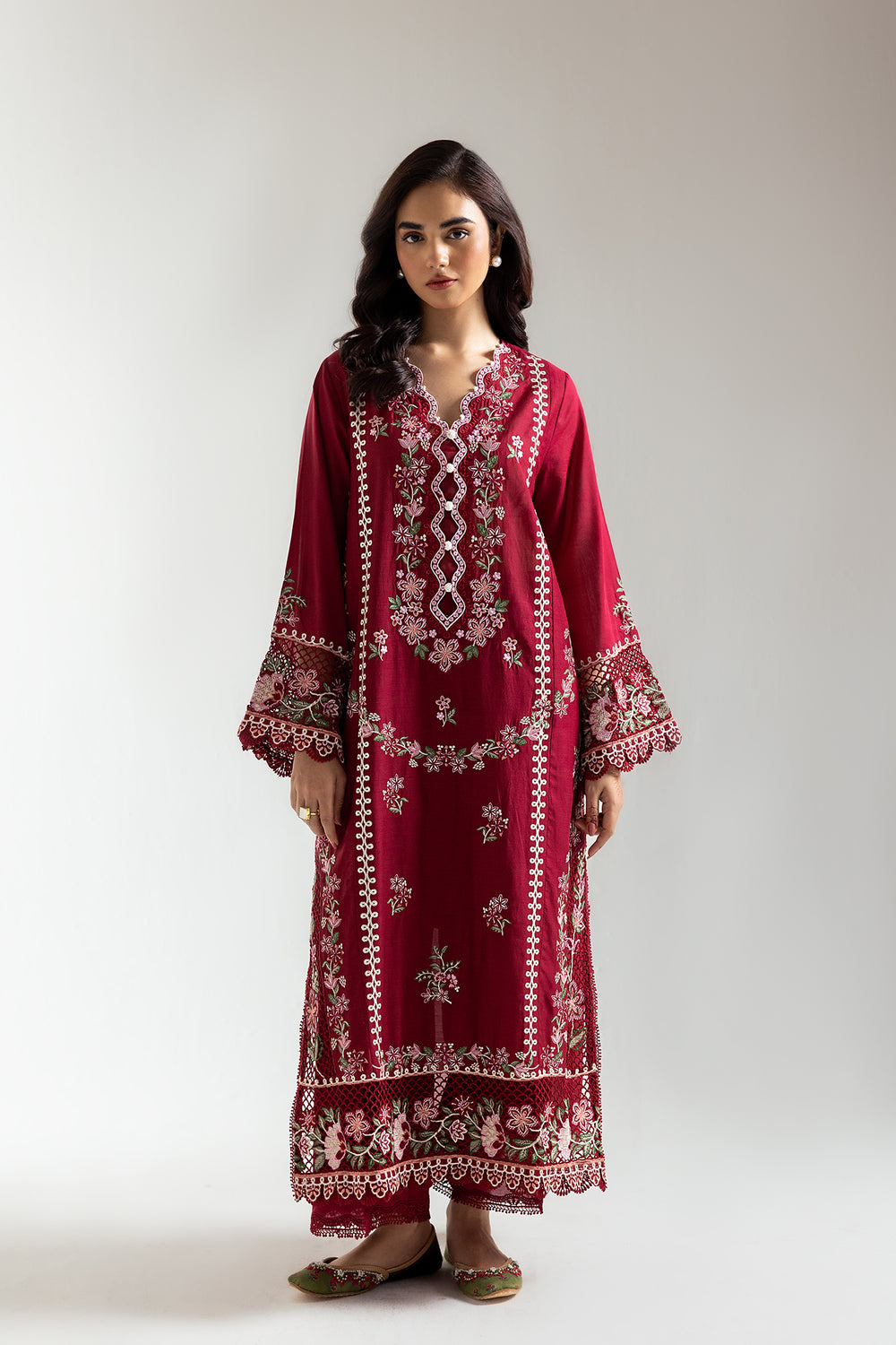 EMBROIDERED SUIT (E3182/103/304)