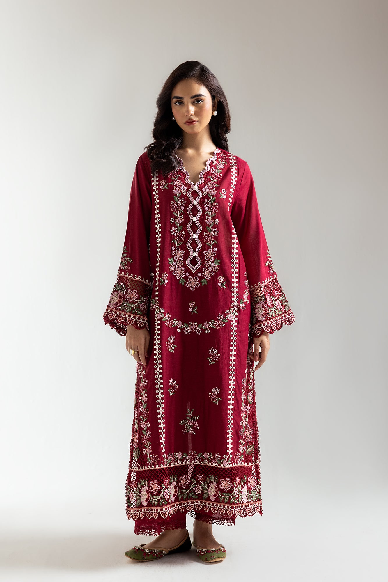 EMBROIDERED SUIT (E3182/103/304)