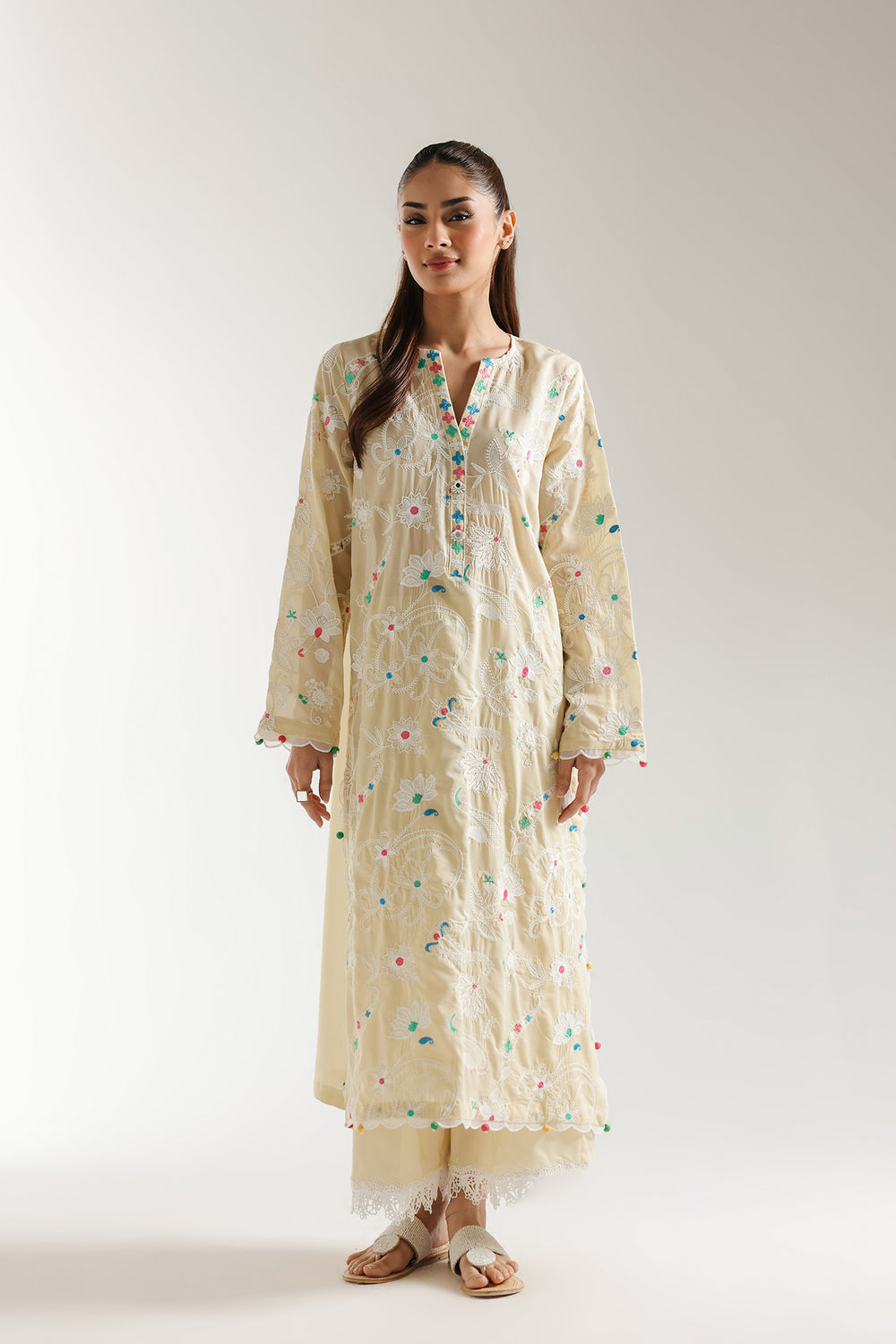 EMBROIDERED SUIT (E3186/103/225)