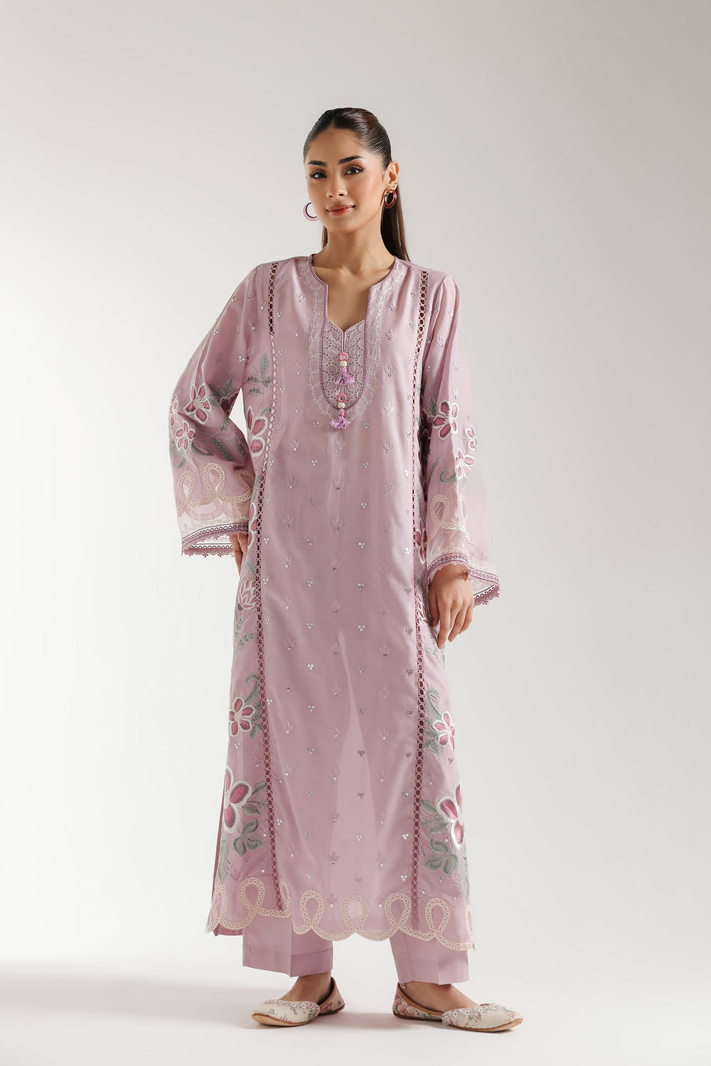 EMBROIDERED SUIT (E3355/103/413)