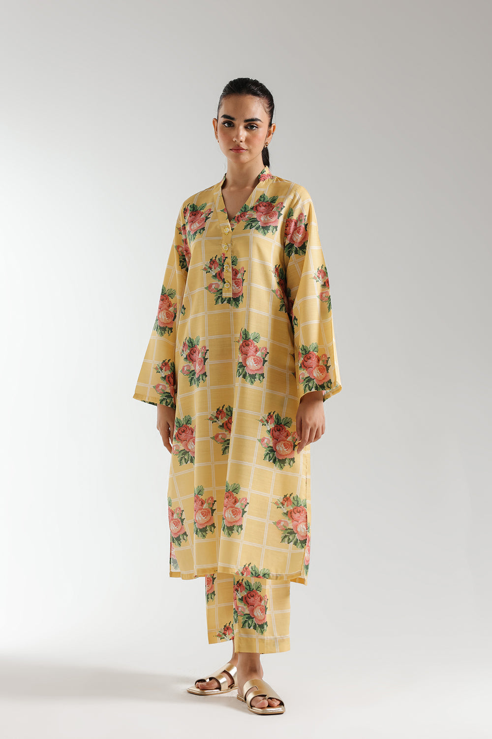 PRINTED SUIT (E5987/102/105)