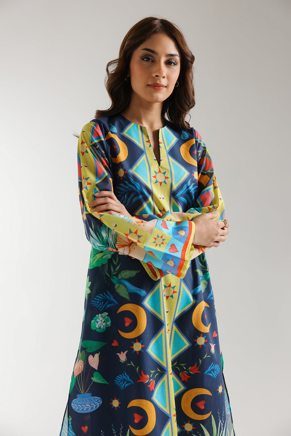 PRINTED SUIT (E6055/102/619)