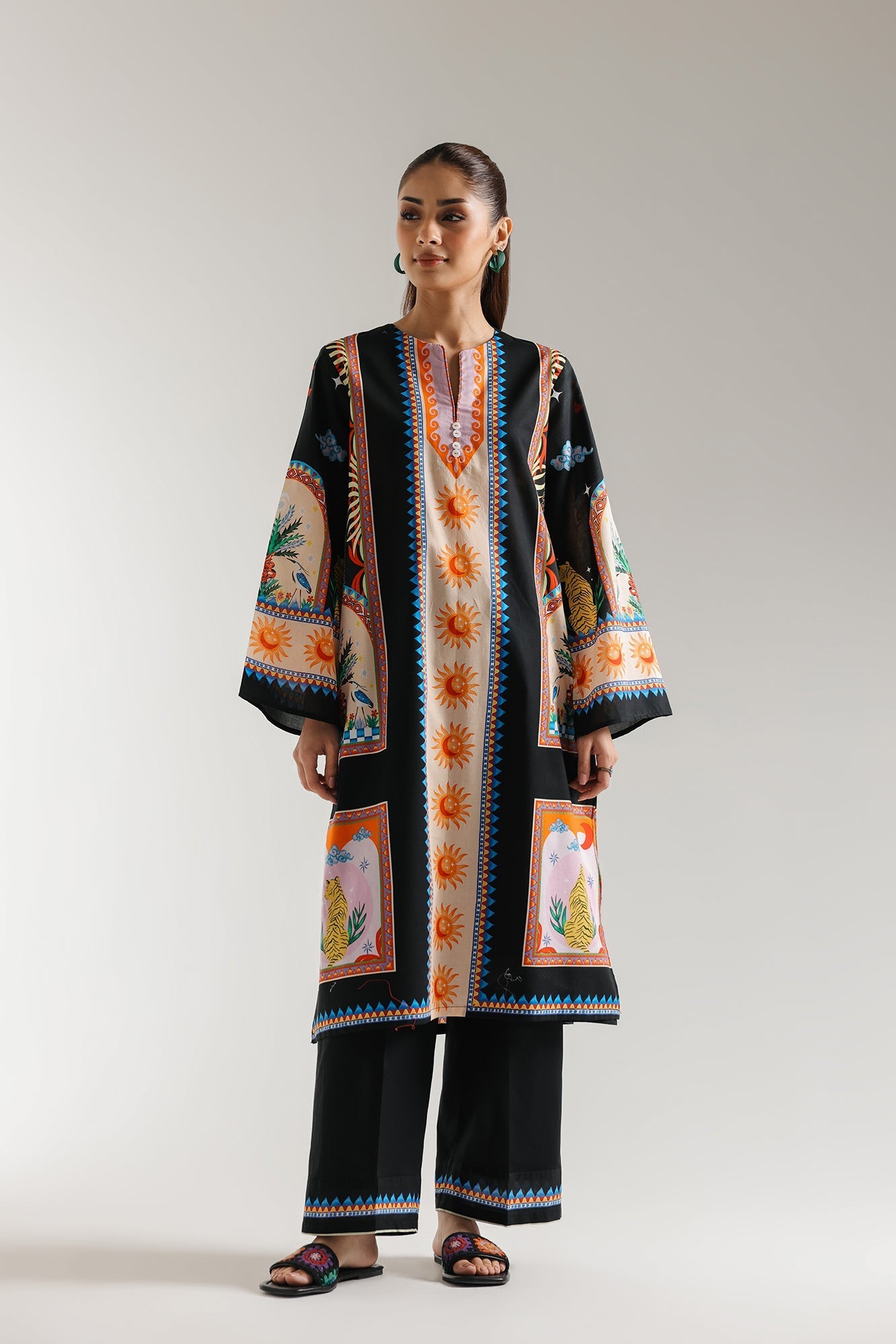 PRINTED SUIT (E102/902/6057)
