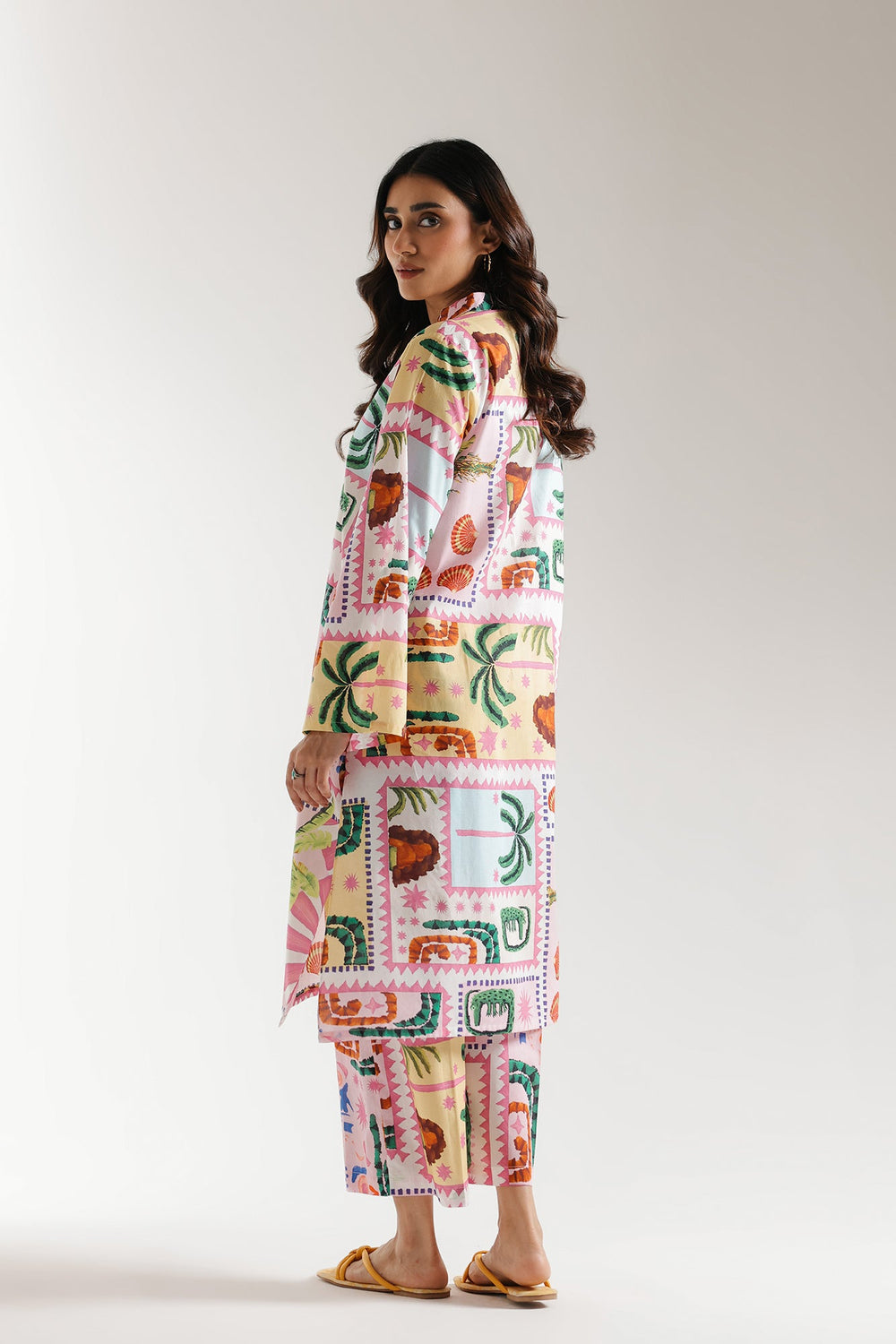 PRINTED SUIT (E6071/102/002)