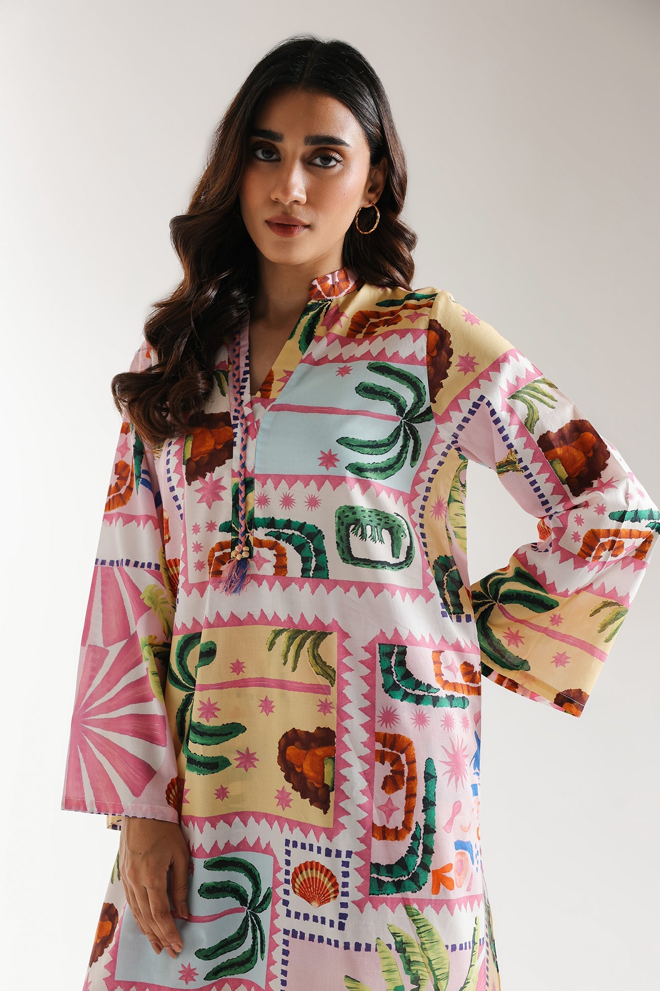 PRINTED SUIT (E6071/102/002)