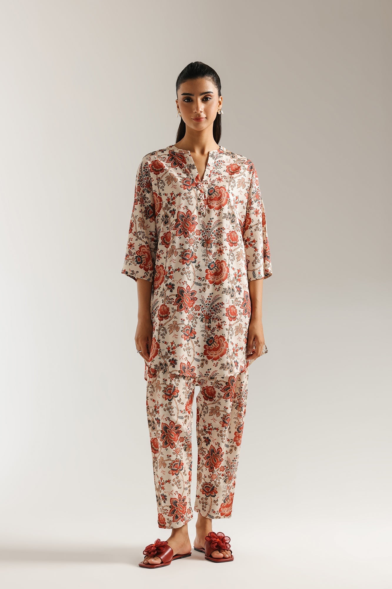 PRINTED SUIT (E6685/102/115)