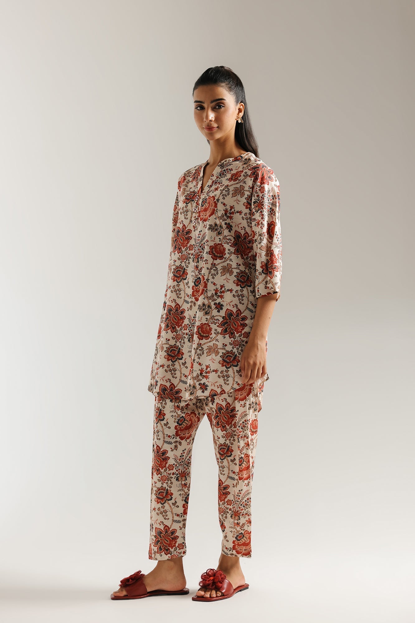 PRINTED SUIT (E6685/102/115)