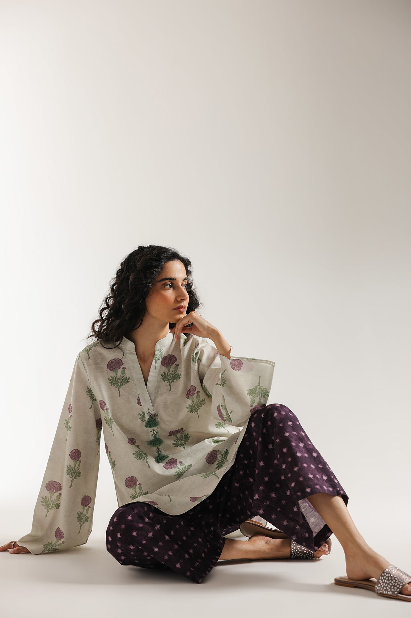 PRINTED SUIT (E7061/102/006)