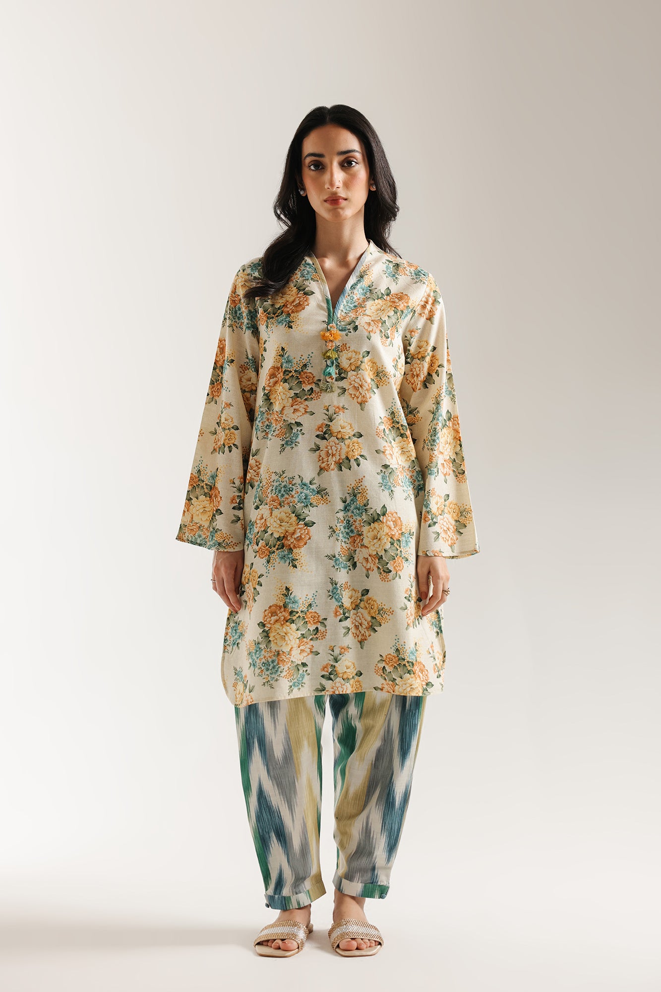 PRINTED SUIT (E7069/102/110)