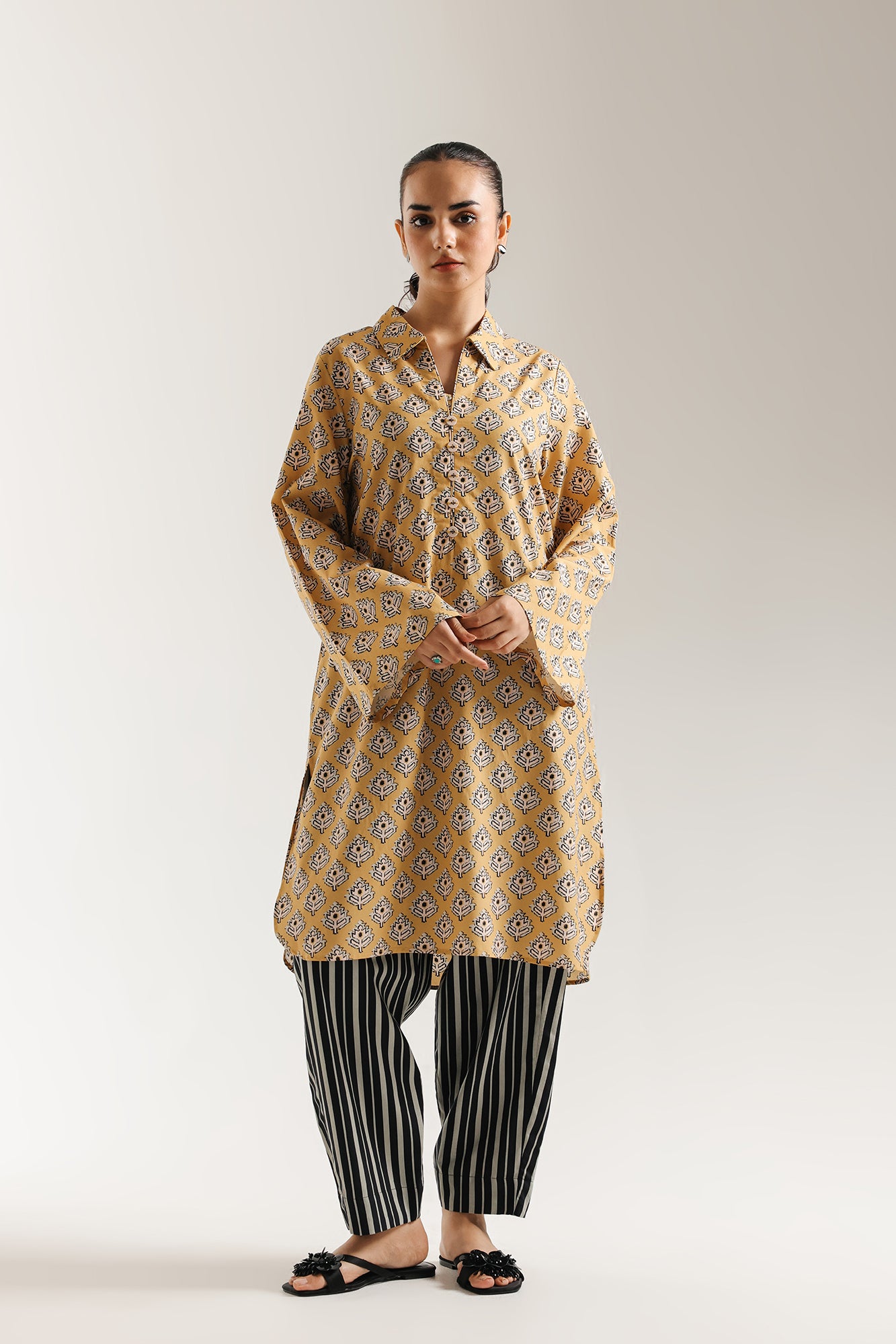 PRINTED SUIT (E7116/102/107)