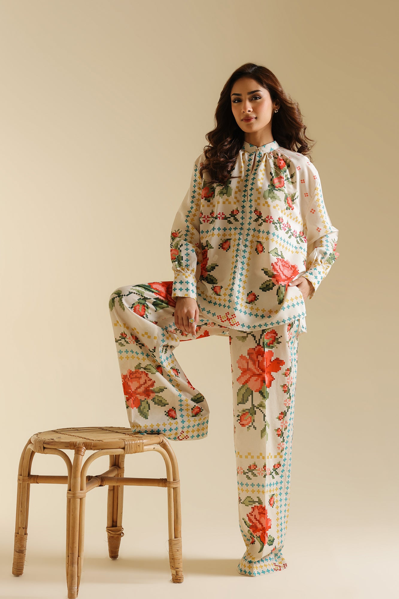 PRINTED SUIT (S2E0500/119/002)