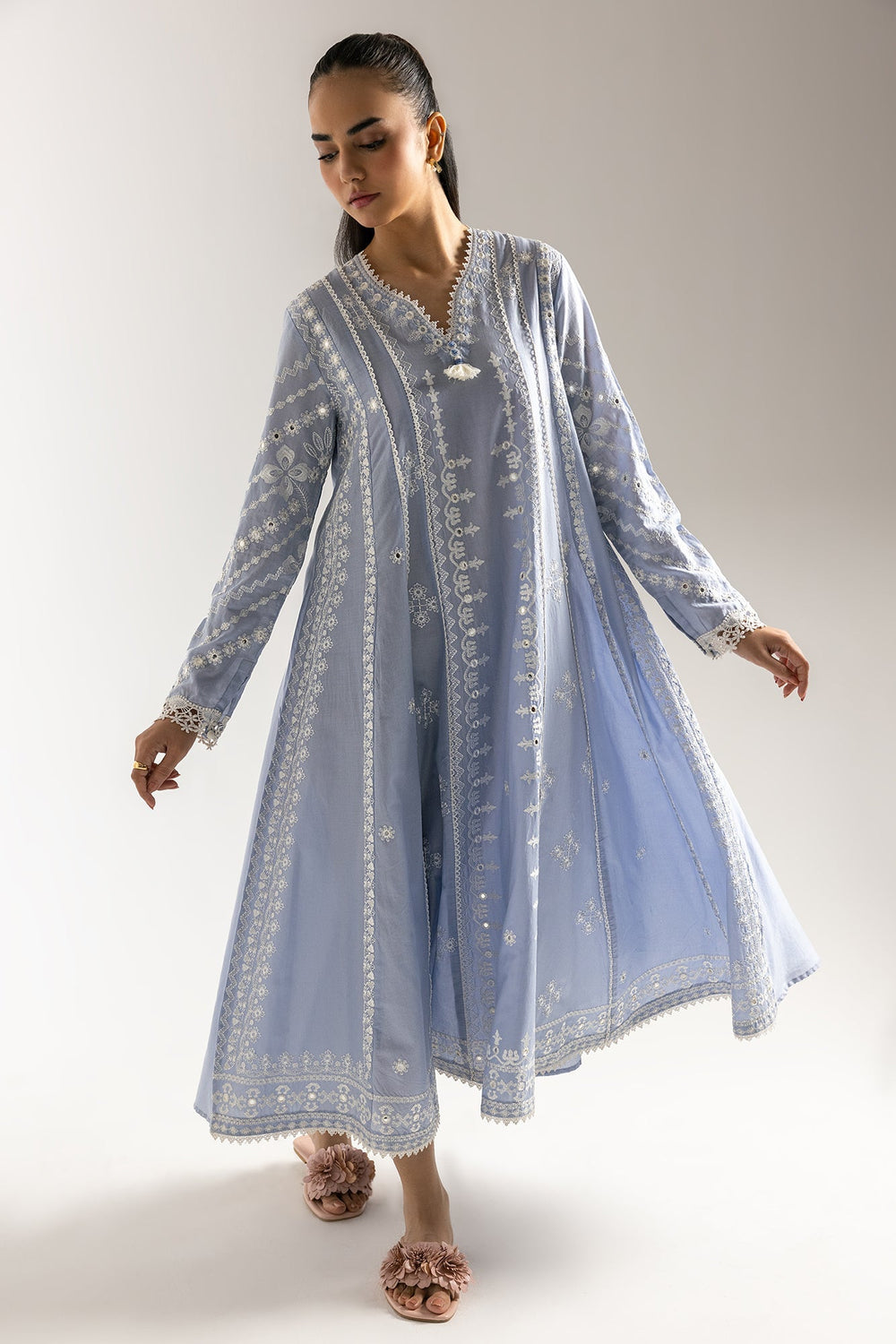 EMBROIDERED DRESS (S7E6494/102/630)