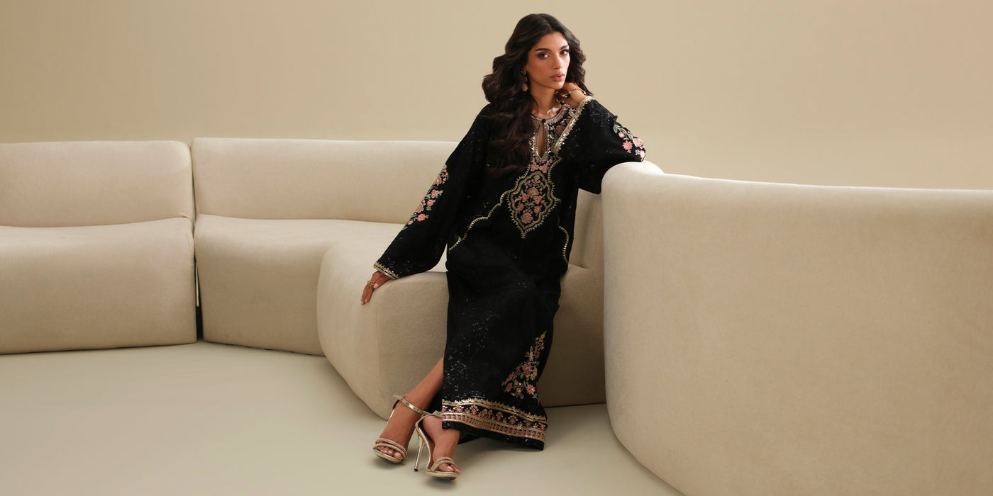 EMBROIDERED KAFTAN (E1088/104/902)