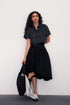 CROPPED BUTTON DOWN SHIRT (E0024/120/902)