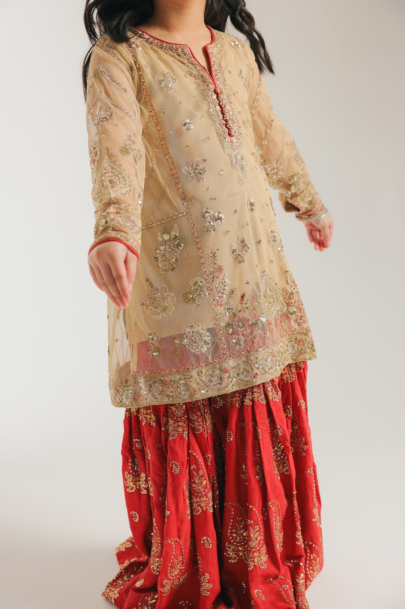 EMBROIDERED SUIT (E0223/415/119)
