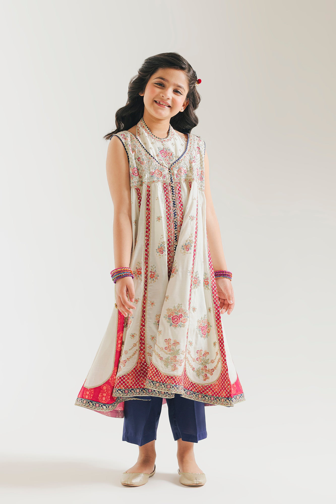 EMBROIDERED SUIT (E0302/415/005 E0302/315/005)