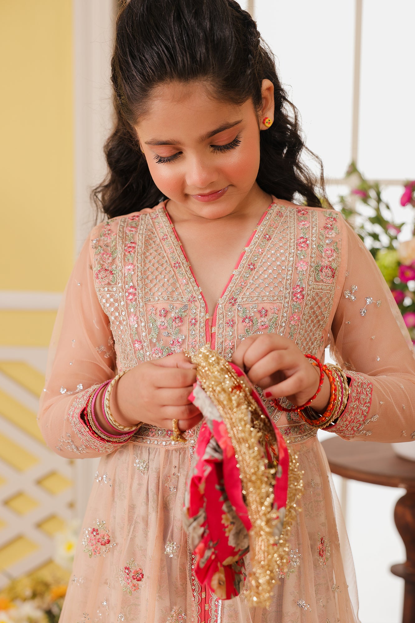 EMBROIDERED SUIT (E0305/415/328 E0305/315/328)