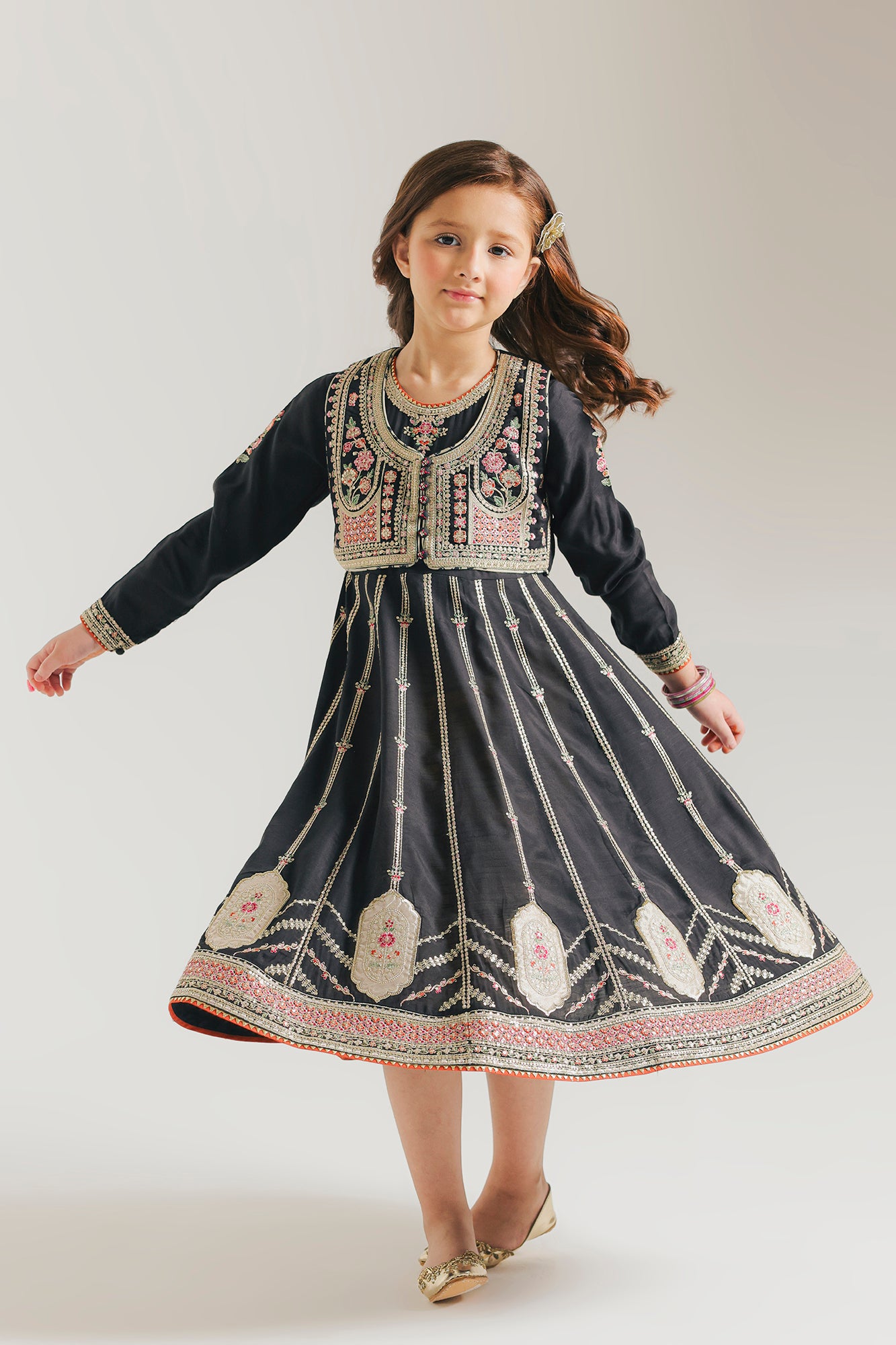 EMBROIDERED DRESS (E0309/415/902 E0309/315/902)