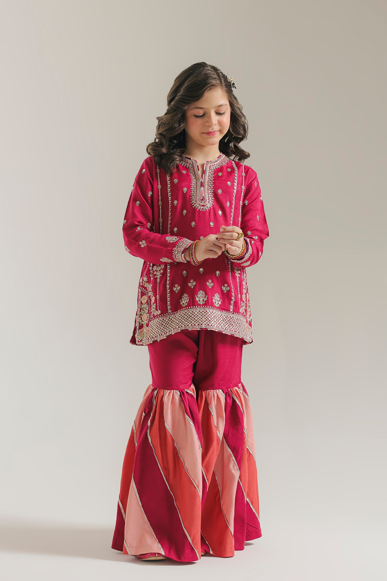 EMBROIDERED SUIT (E0312/415/410 E0312/315/410)