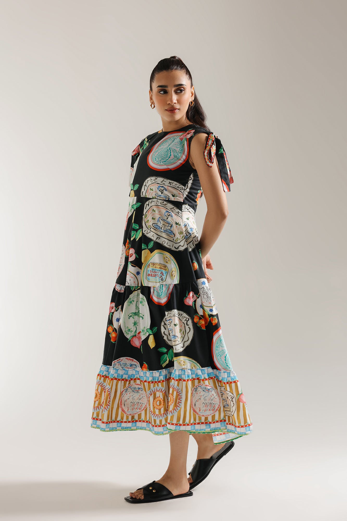 PRINTED DRESS (E106/901/0627)