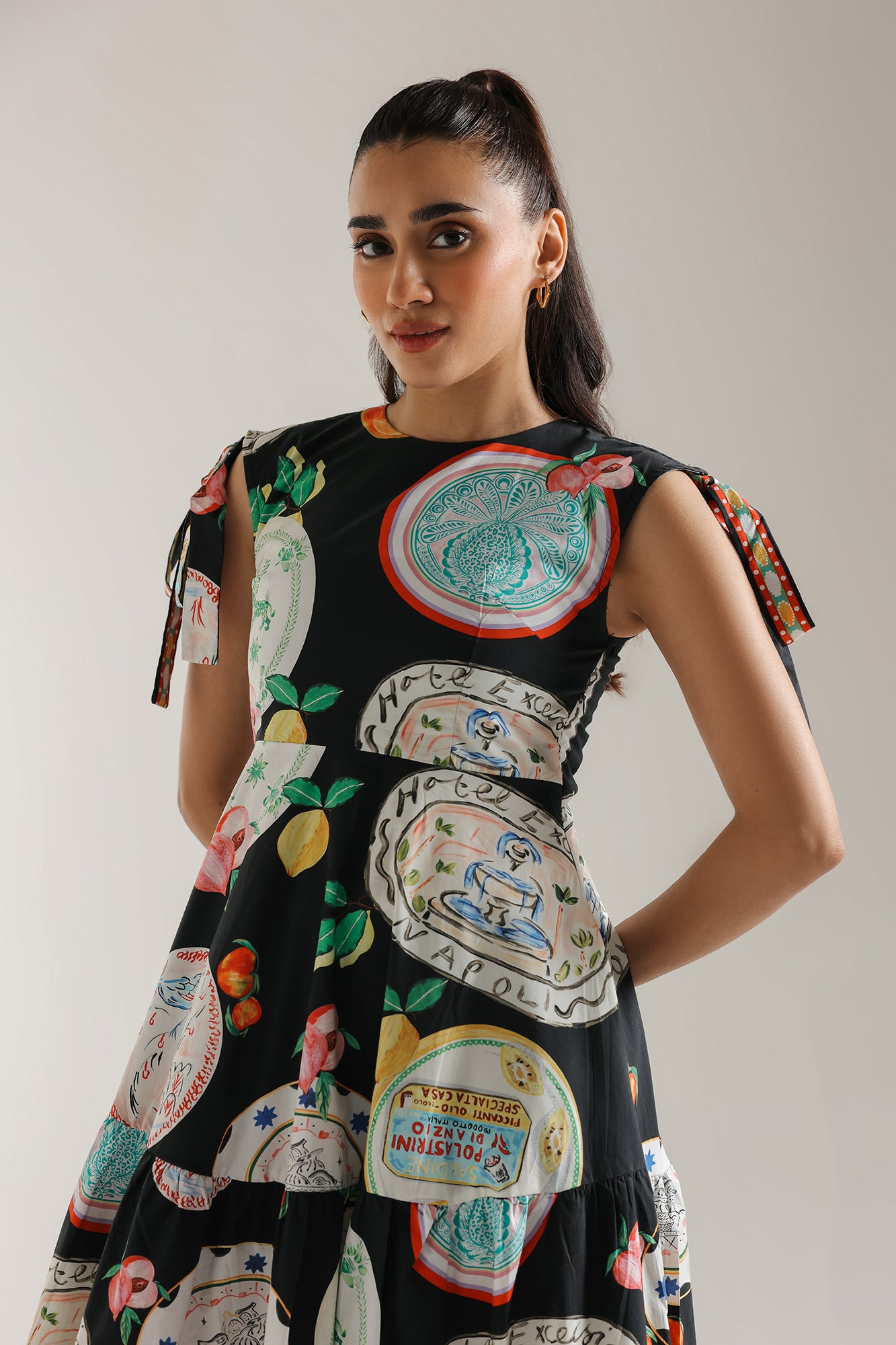 PRINTED DRESS (E106/901/0627)
