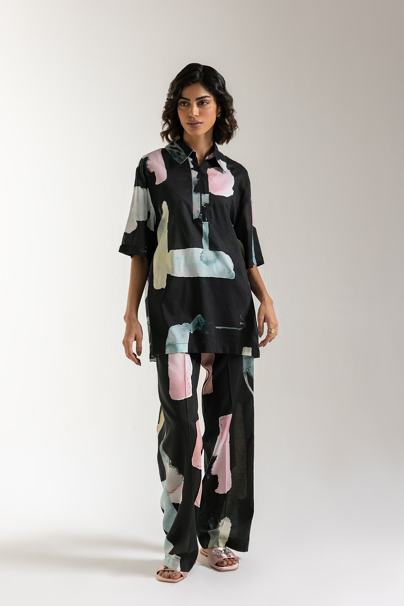 PRINTED SUIT (E0646/106/902)