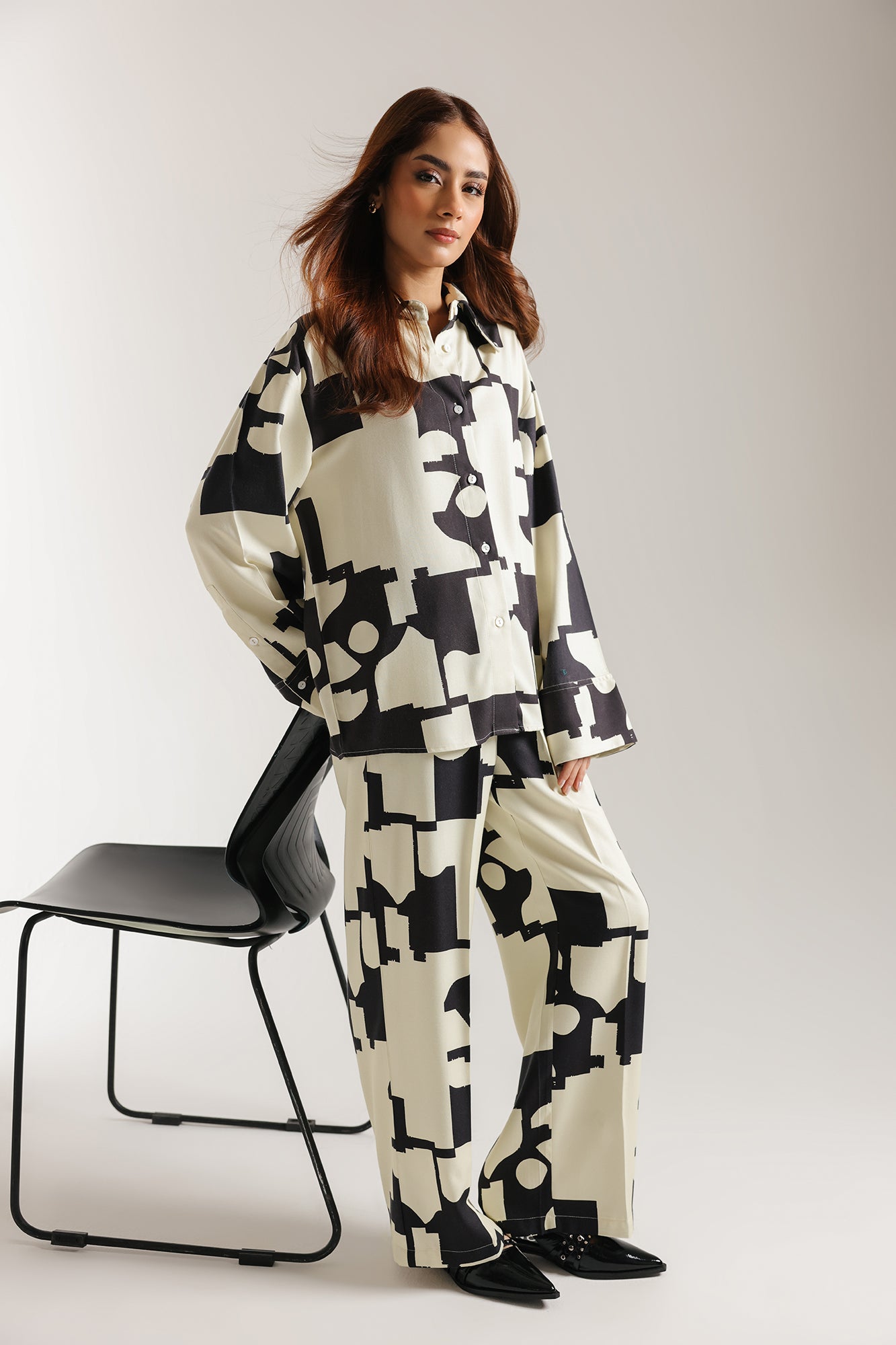 PRINTED SUIT (E0701/116/004)