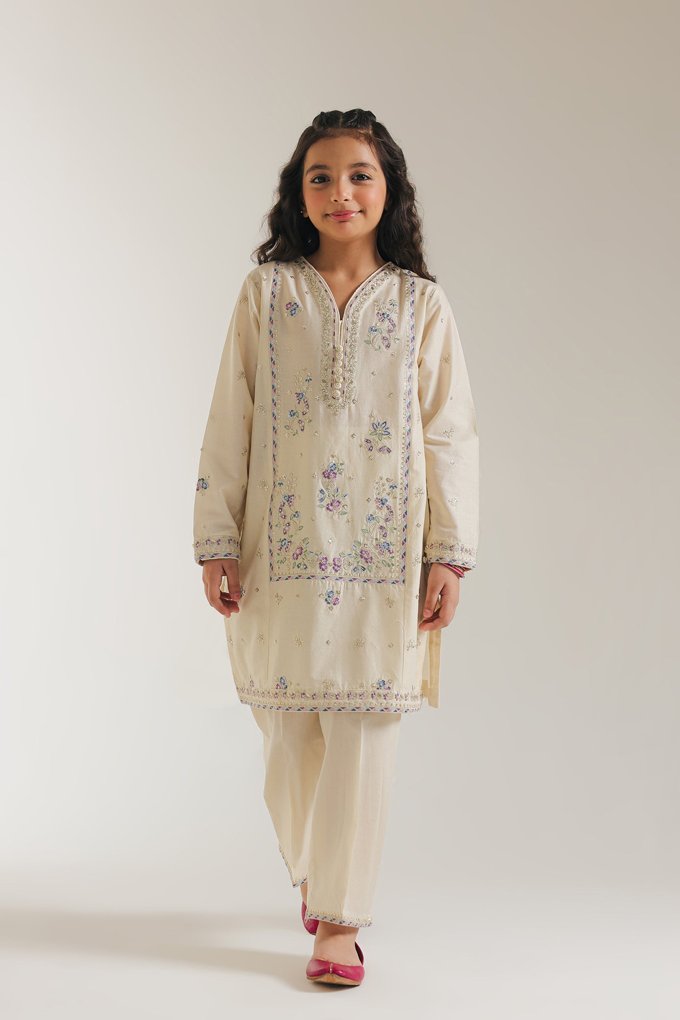 EMBROIDERED SUIT (E0704/404/002)